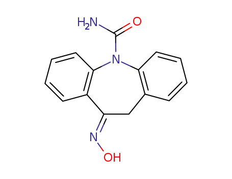 10,11-dihydro-10-hydroxyimino-5H-dibenz[b,f]azepine-5-carboxamide