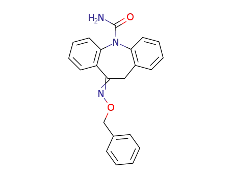 10-benzyloxyimino-10,11-dihydro-dibenzo[b,f]azepine-5-carboxylic acid amide
