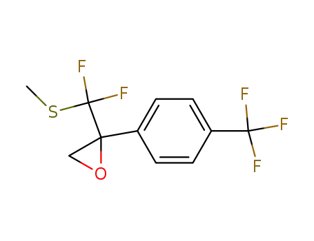 2-[difluoro(methylthio)methyl]-2-[4-(trifluoromethyl)phenyl]oxirane
