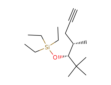 (4RS,5SR)-4,6,6-trimethyl-5-phenyl-5-triethylsilyloxyhept-1-yne
