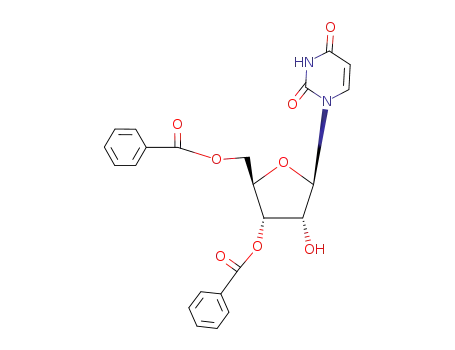 Molecular Structure of 54618-11-0 (Uridine, 3',5'-dibenzoate)