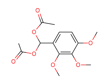 acetic acid acetoxy-(2,3,4-trimethoxy-phenyl)-methyl ester