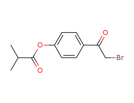 4-isobutyryloxyphenacyl bromide