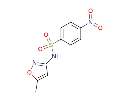 N-(5-methyl-3-isoxazolyl)-4-nitrobenzenesulfonamide