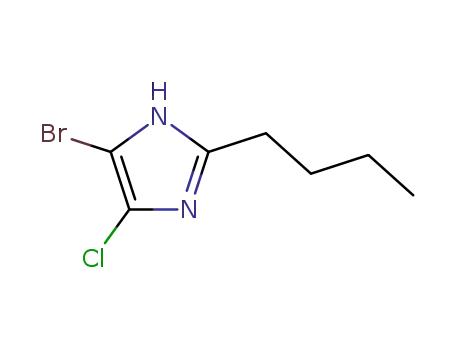 5-bromo-2-butyl-4-chloro-1H-imidazole