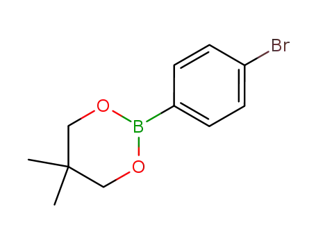 Molecular Structure of 183677-71-6 (4-BROMOBENZENEBORONIC ACID NEOPENTYL GLYCOL ESTER)