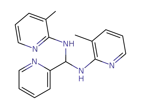 N,N'-bis-(3-methyl-pyridin-2-yl)-C-pyridin-2-yl-methanediamine