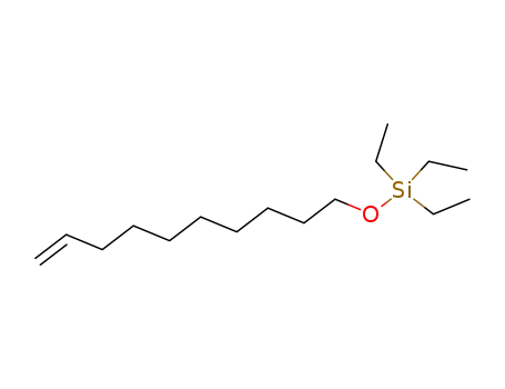Molecular Structure of 566189-62-6 (Silane, (9-decenyloxy)triethyl-)