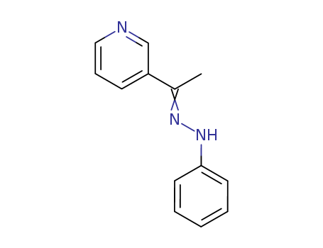 Ethanone, 1-(3-pyridinyl)-, phenylhydrazone