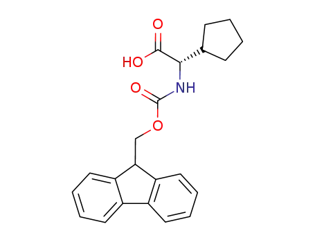 (S)-2-((((9H-fluoren-9-yl)methoxy)carbonyl)amino)-2-cyclopentylacetic acid