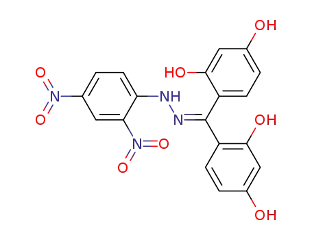2,2',4,4'-tetrahydroxybenzophenon-2,4-dinitrophenylhydrazone