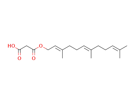 3-oxo-3-((2E,6E)-3,7,11-trimethyldodeca-2,6,10-trienyloxy)propanoic acid