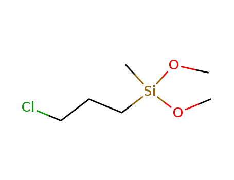Molecular Structure of 18171-19-2 (3-Chloropropylmethyldimethoxysilane)