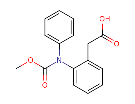 Benzeneacetic acid, 2-[(methoxycarbonyl)phenylamino]-