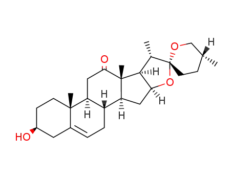(25R)-3-β-hydroxyspirost-5-en-12-one