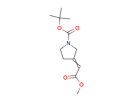 (Z)-tert-Butyl 3-(2-methoxy-2-oxoethylidene)pyrrolidine-1-carboxylate