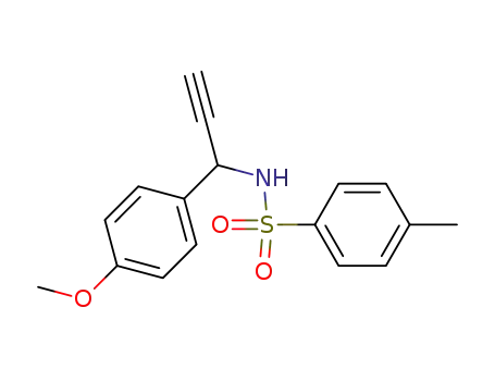 N-[1-(4-methoxyphenyl)prop-2-yn-1-yl]-4-methylbenzenesulfonamide