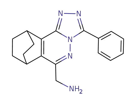 [(3-phenyl-7,8,9,10-tetrahydro-7,10-ethano[1,2,4]triazolo[3,4-a]phthalazin-6-yl)methyl]amine