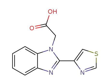 (2-Thiazol-4-yl-benzoimidazol-1-yl)-acetic acid