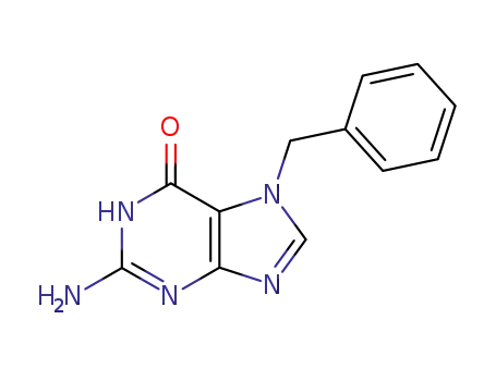 6H-Purin-6-one, 2-amino-1,7-dihydro-7-(phenylmethyl)-