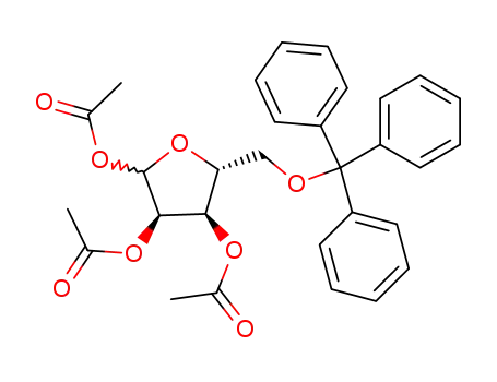 tri-O-acetyl-5-O-trityl-D-ribofuranose