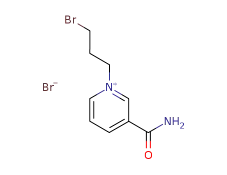 1-(3-bromopropyl)-3-carbamoylpyridin-1-ium bromide