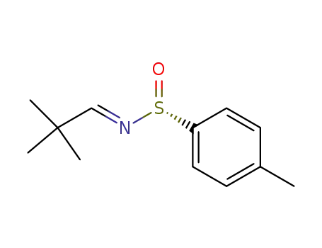 (R)-4-methyl-benzenesulfinic acid (2,2-dimethyl-propylidene)-amide