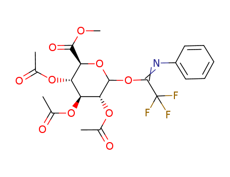 1-(2,2,2-Trifluoro-N-phenylethanimidate)-D-glucopyranuronic Acid Methyl Ester 2,3,4-Triacetate