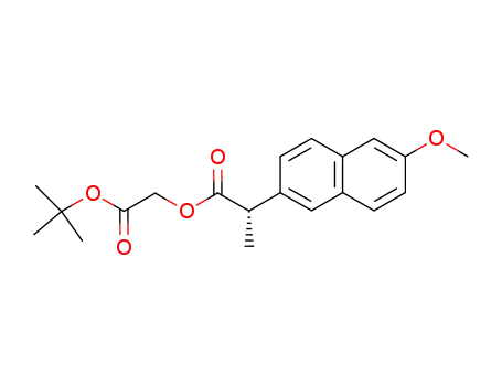 ((tert-butyl)oxycarbonyl)methyl (2S)-2-(6-methoxy(2-naphthyl))propanoate