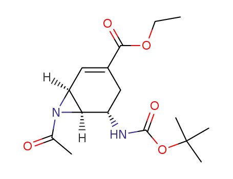 (1S,5S,6R)-ethyl 7-acetyl-5-(tert-butoxycarbonylamino)-7-azabicyclo[4.1.0]hept-2-ene-3-carboxylate