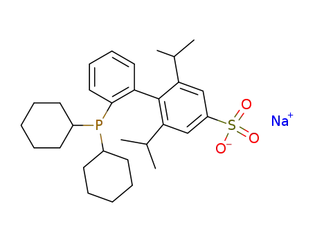 sodium 2'‐(dicyclohexylphosphaneyl)‐2,6‐diisopropyl‐[1,1'‐biphenyl]‐4‐sulfonate