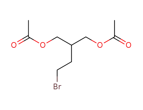 Molecular Structure of 126589-82-0 (2-(2-BROMOETHYL)-1,3-PROPANEDIOL DIACETATE)