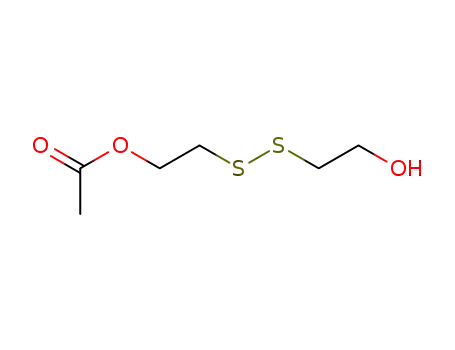Molecular Structure of 877864-03-4 (Ethanol, 2-[[2-(acetyloxy)ethyl]dithio]-)