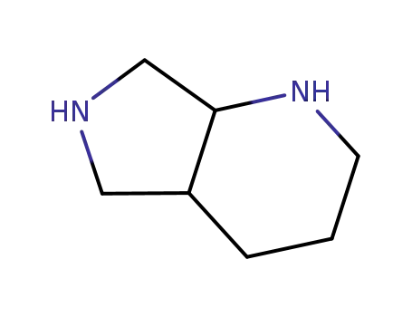 Molecular Structure of 5654-94-4 (1H-octahydropyrrolo[3,4-b]pyridine)