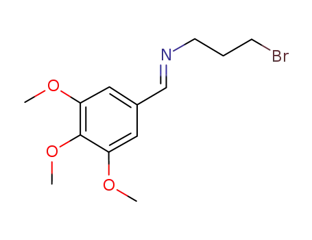 3,4,5-trimethoxybenzylidene-(3-bromo-1-propylamine)