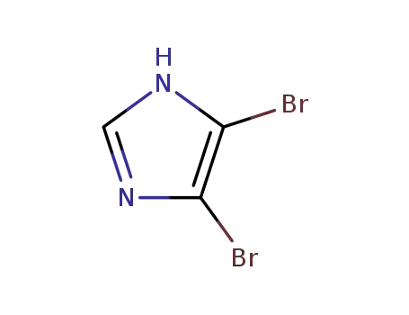 Molecular Structure of 2302-30-9 (4,5-Dibromo-1H-imidazole)