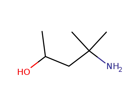 Molecular Structure of 4404-98-2 (4-amino-4-methylpentan-2-ol)