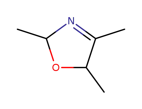 Molecular Structure of 22694-96-8 (2,4,5-TRIMETHYL-3-OXAZOLINE)