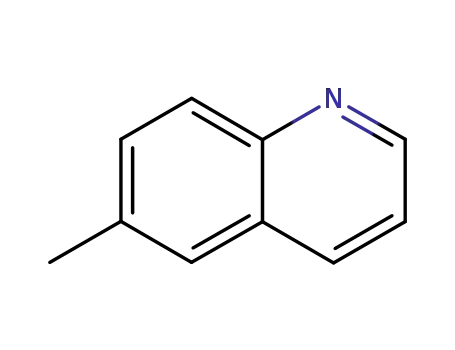 Molecular Structure of 91-62-3 (6-Methylquinoline)