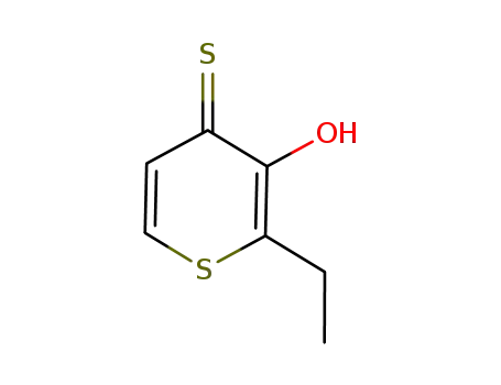 3-hydroxy-2-ethyl-4H-thiopyran-4-thione