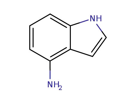 Molecular Structure of 5192-23-4 (4-Aminoindole)