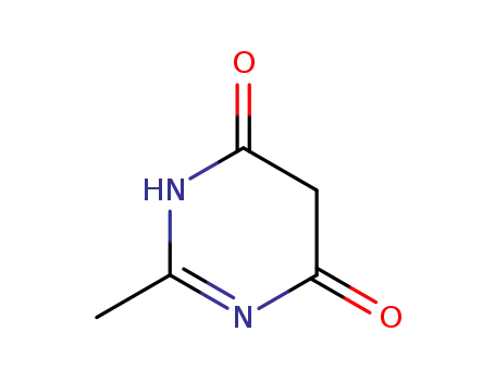 Molecular Structure of 40497-30-1 (4,6-Dihydroxy-2-methylpyrimidine)