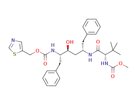 N1-((1S,3S,4S)-1-benzyl-3-hydroxy-5-phenyl-4-{[(1,3-thiazol-5-ylmethoxy)carbonyl]amino}pentyl)-N2-(methoxycarbonyl)-3-methyl-L-valinamide