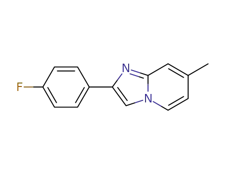 2-(4-fluorophenyl)-7-methylimidazo[1,2-a]pyridine