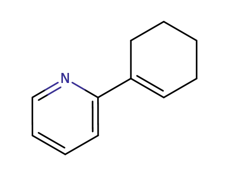 Molecular Structure of 14159-55-8 (2-(1-cyclohexen-1-yl)pyridine)