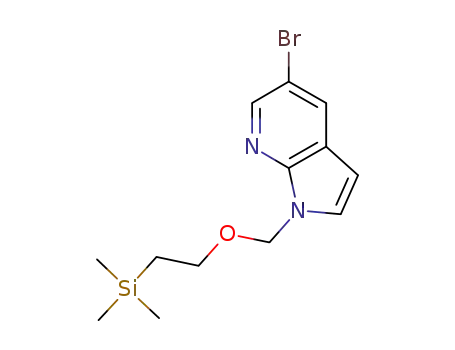 5-bromo-1-((2-(trimethylsilyl)ethoxy)methyl)-1H-pyrrolo[2,3-b]pyridine