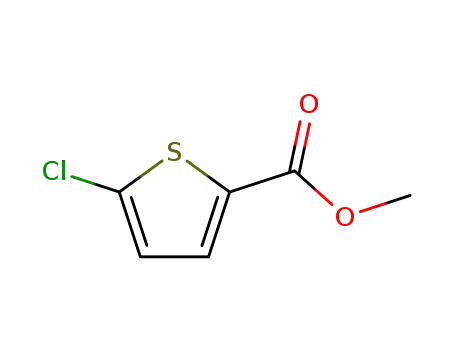 5-chloro-2-Thiophene carbocylic acid methyl ester