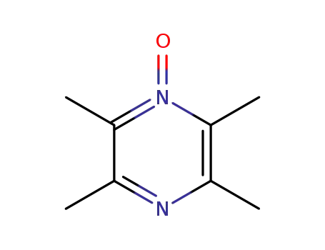 Molecular Structure of 22978-83-2 (Pyrazine, tetramethyl-, 1-oxide (8CI,9CI))