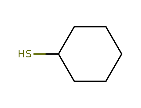 Molecular Structure of 1569-69-3 (Cyclohexanethiol)