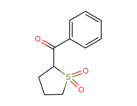 Methanone,phenyl(tetrahydro-1,1-dioxido-2-thienyl)- cas  24463-84-1